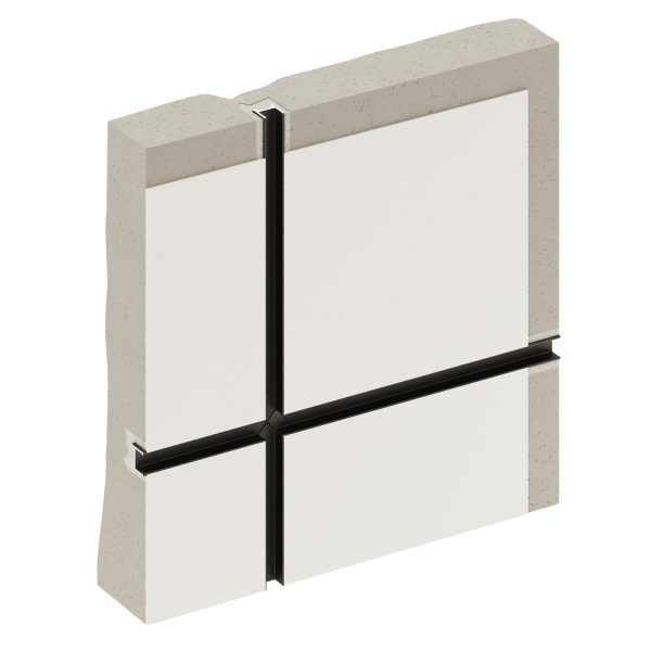 Теневой профиль Decaro Engineering D008 Черный 3,0 м