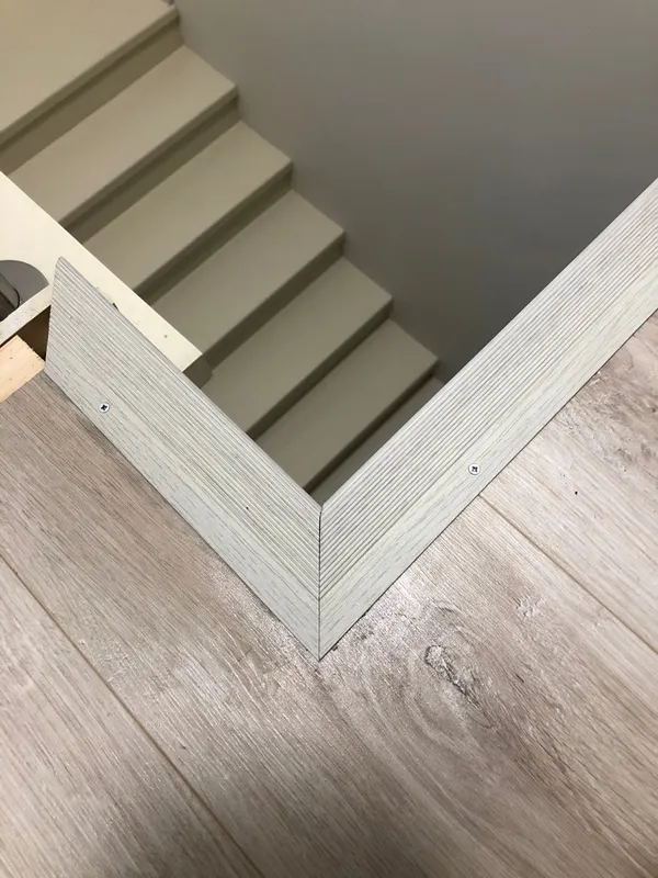 Порог угловой ПУ 02.900.045 Дуб дымчатый