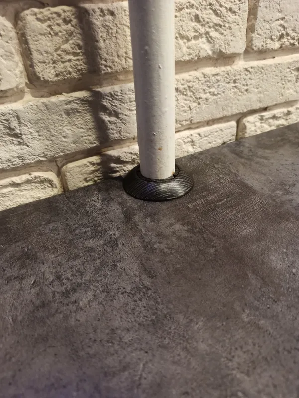 Обвод для труб 1/2 ПВХ ИДЕАЛ 22мм 291 Орех