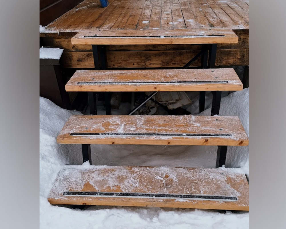 Порог одноуровневый ПС 08-1.900.02л Залото анод