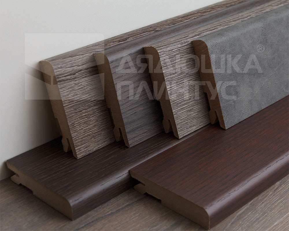 Плинтус МДФ Лука Пл 80МДФ.2700.Point line 24055 Ривьера нью