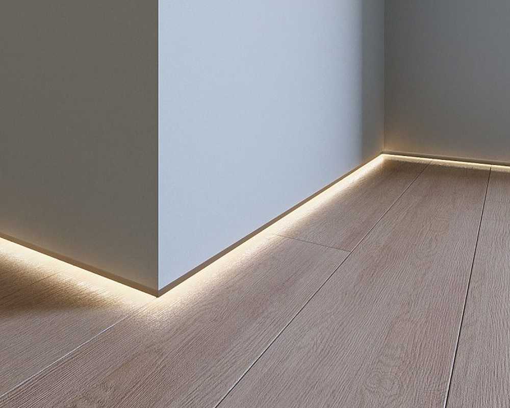 Алюминиевый теневой профиль Волшебная палочка Серебро