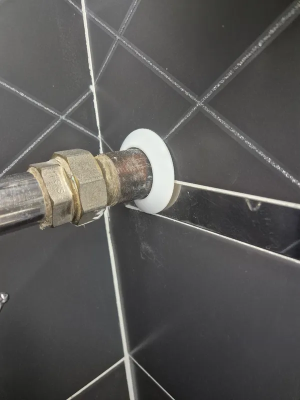 Розетта для труб ПВХ Cezar D22 M089 Белый