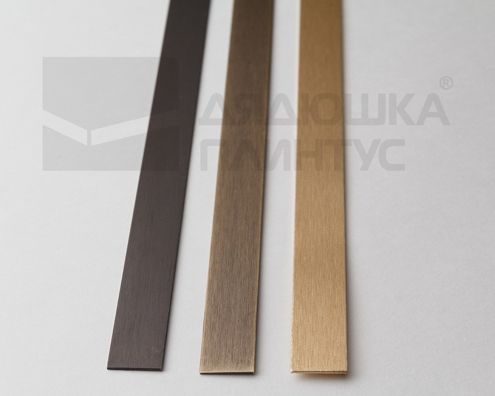 Полоса (латунь/темная патина 3000х20х1,5)