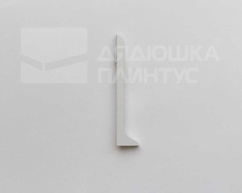 Заглушка для ПЛ-60 (лев) белый муар.