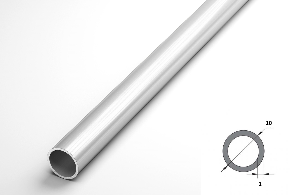 Труба круглая Ø 15 мм ТКр 04.2000.500 Без окраса