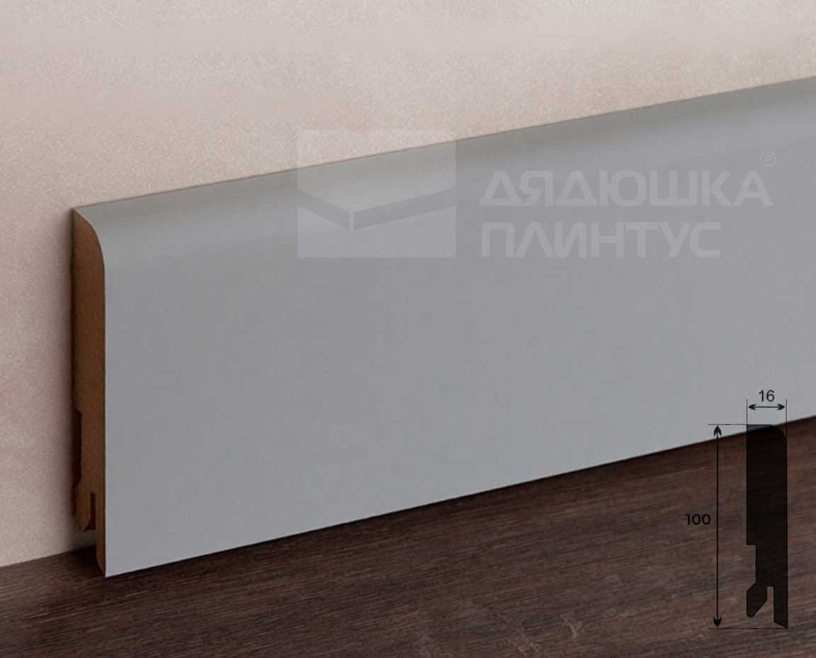 Плинтус МДФ Лука Пл 100-1МДФ.2700.Point line 24062 Айс грей