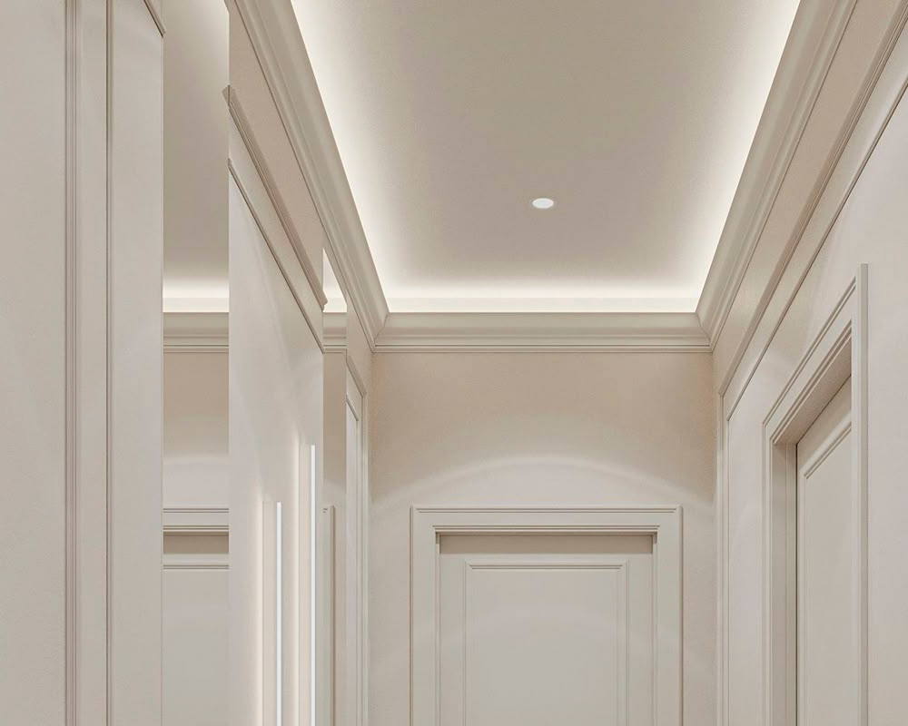 Карниз из полистирола высокой плотности HI WOOD L1902M 100мм х 33мм х 2,0м.