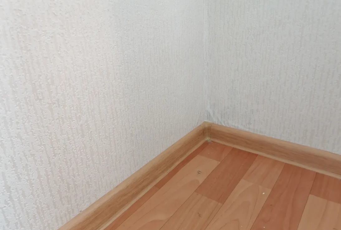 Плинтус ПВХ с кабель-каналом Рико Лео 102 Ольха серая