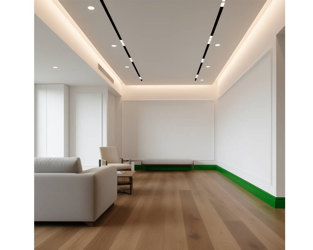 Плинтус из полистирола высокой плотности Волшебная Палочка 100*13*2000. MSPOL 103. Окраска включена в стоимость