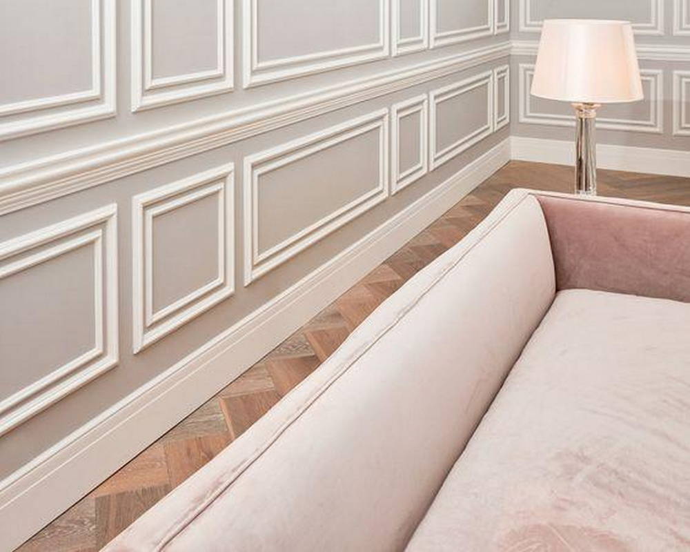 Плинтус ПОЛИСТИРОЛ HI WOOD B180V2 180мм х 24мм х 2,0м. Окраска включена в стоимость