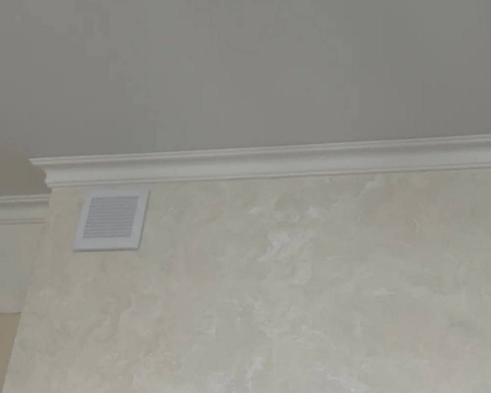 Плинтус потолочный из полистирола высокой плотности HI-WOOD A130V1 100х83мм 2,0м