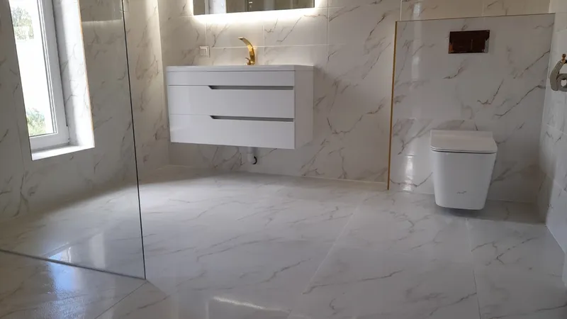 П-образный латунный профиль 10 мм хромированный PCLOC 10