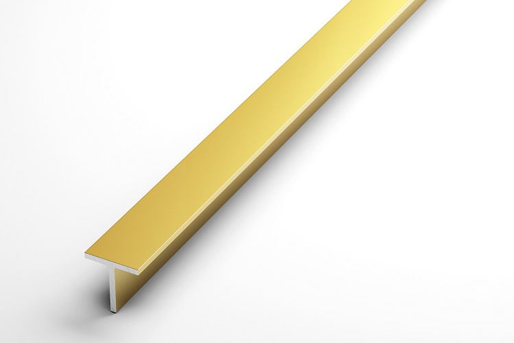 Тавр 15х15 мм Тп 01.2000.502л Золото. Цена за 5 штук.