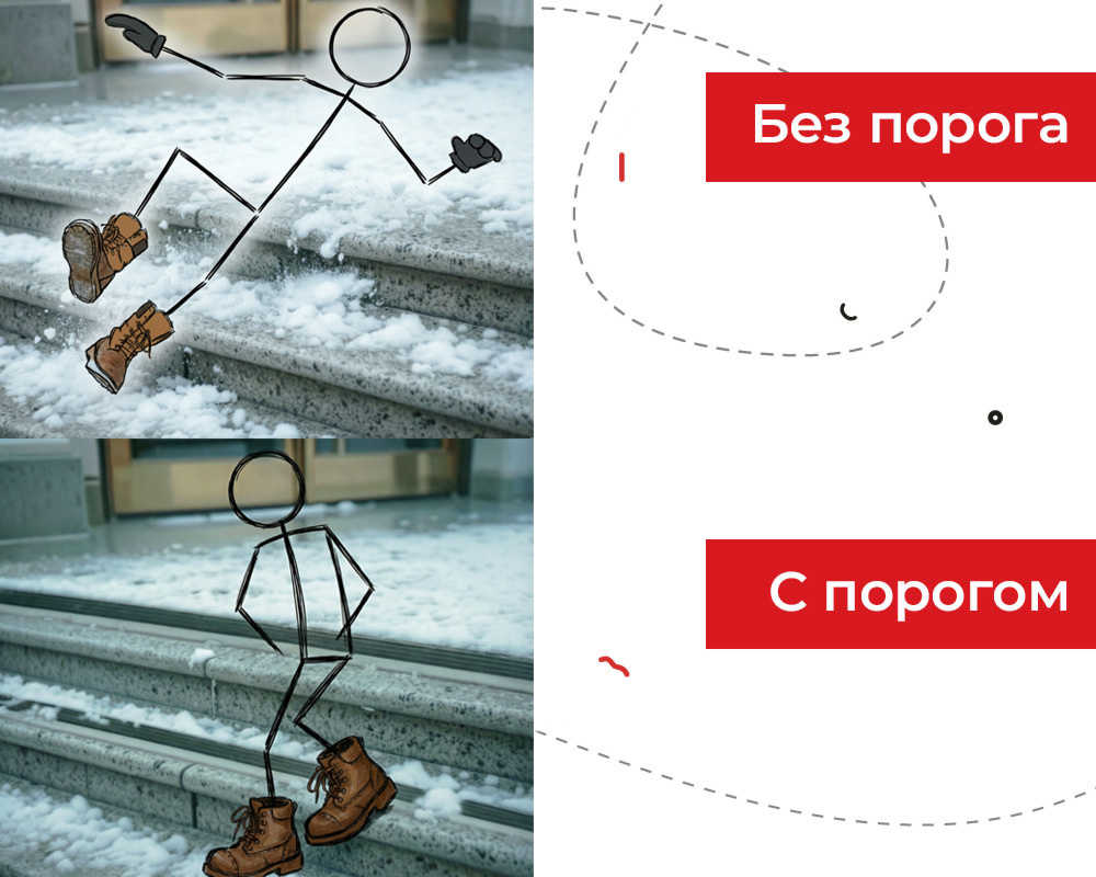 Порог одноуровневый ПС 08-1.900.042л Шампань