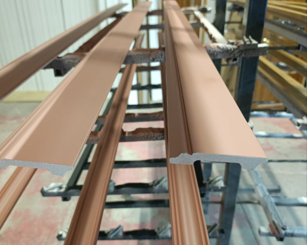 Плинтус NMC FL1 Wallstyl 80*12*2000. Окраска включена в стоимость