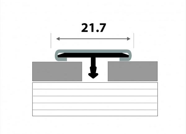 Профиль стыкоперекрывающий ЛС 10НСБ(304).2700.042 2,7 м Шампань