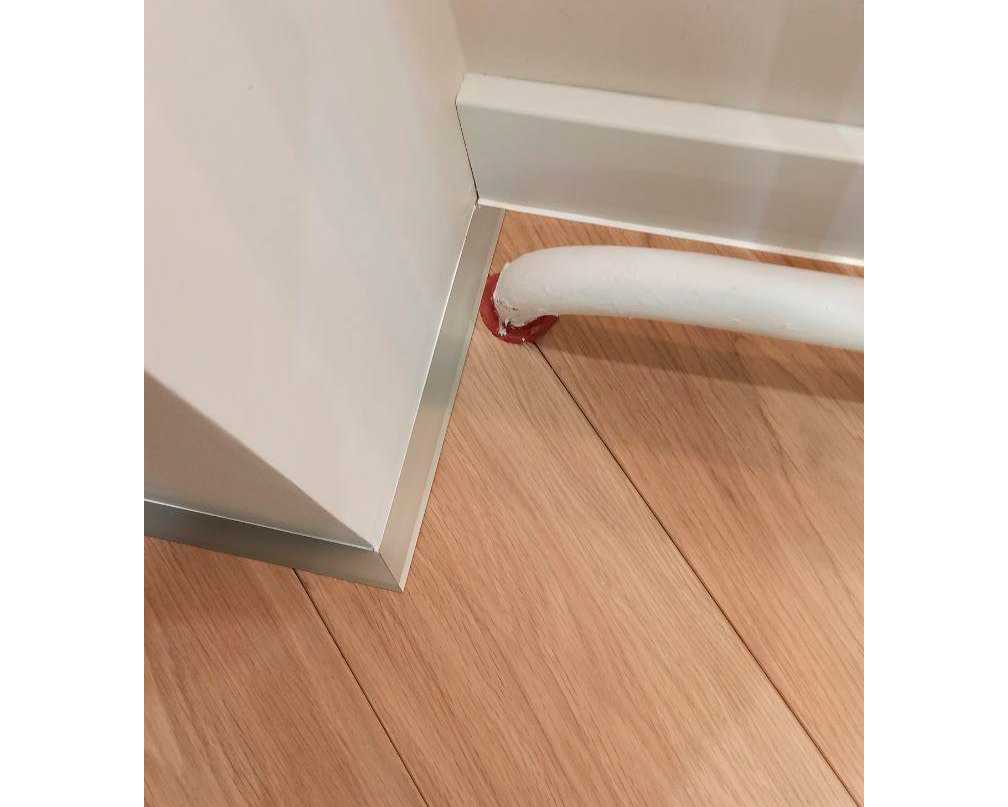 Микроплинтус MSAPL 01.2700.04L Анод бронза