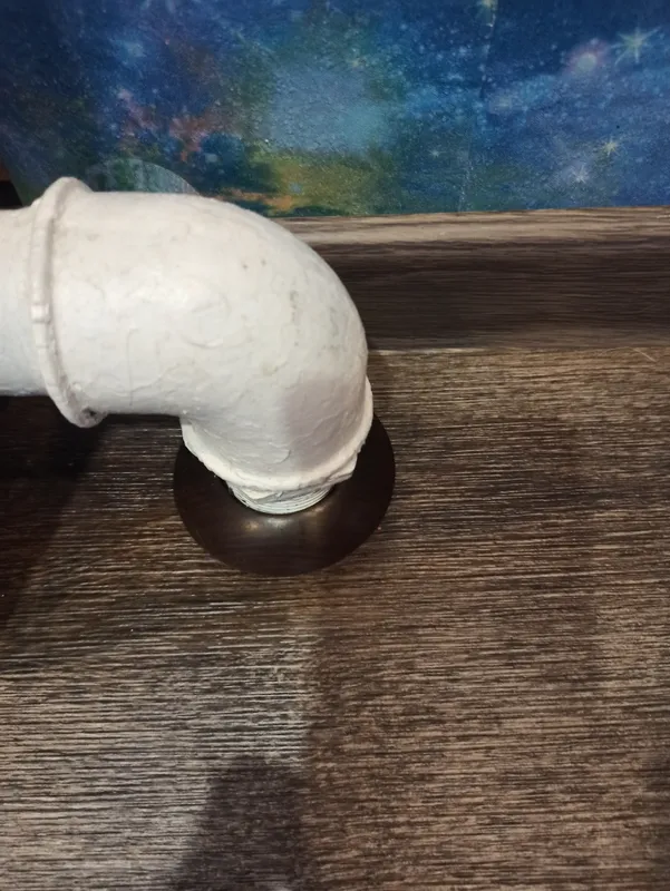 Розетта для труб ПВХ Cezar D22 M090 Черный