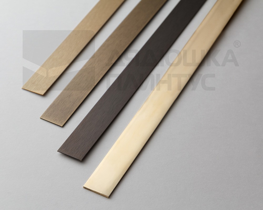 Полоса (латунь/темная патина 3000х20х1,5)