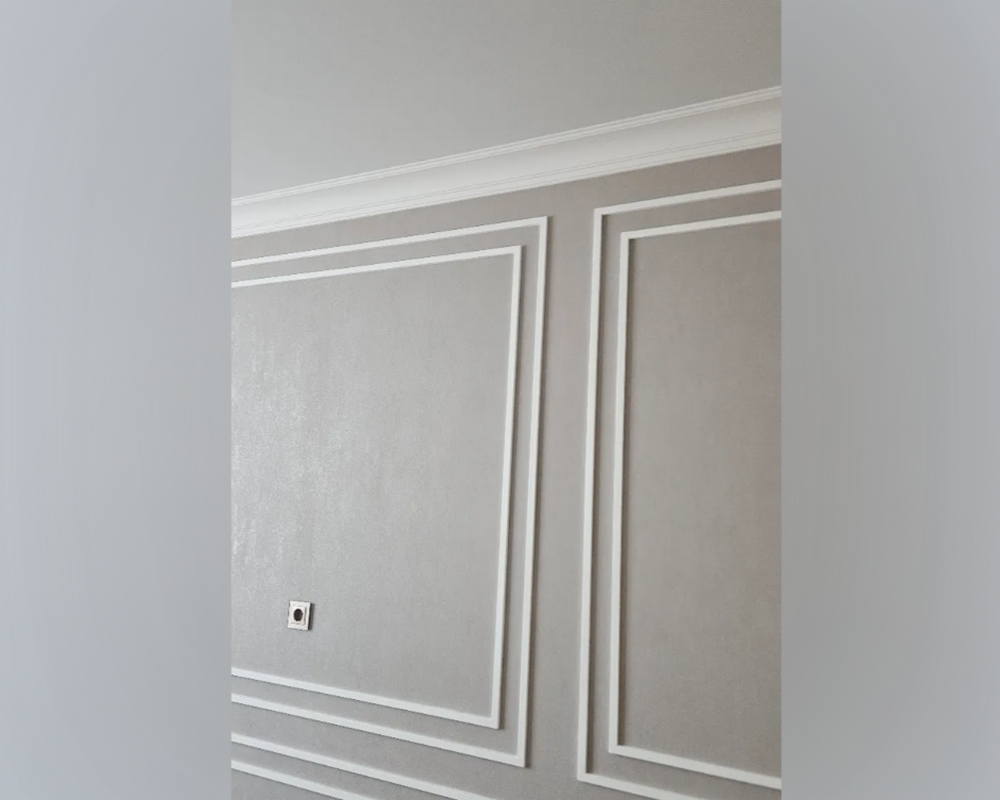 Карниз потолочный NMC WT10 80*80*2000 Белый под покраску