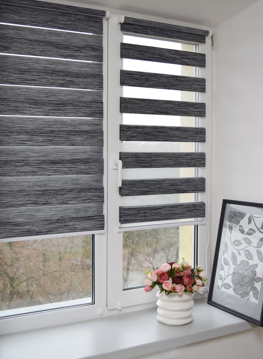 Роллета день/ночь КАНЗАС УЮТ 50*160 Натуральный