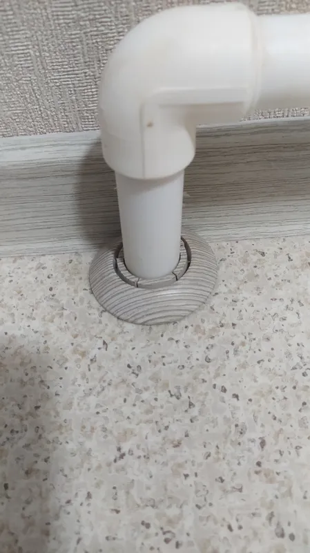 Обвод для труб 3/4 ПВХ ИДЕАЛ 28мм 081 Металлик