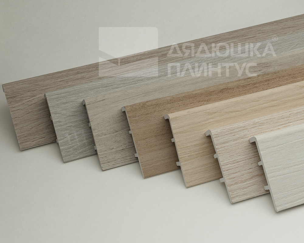 Плинтус ПВХ Рико Концепт 80мм 2,2м 80025