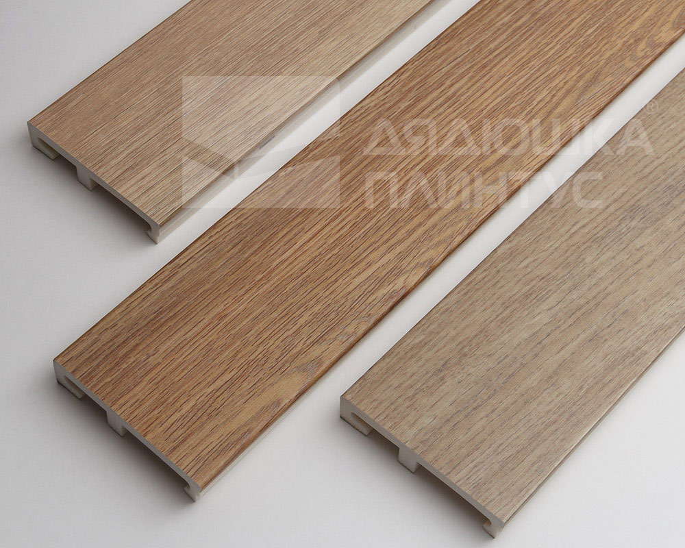 Плинтус напольный Salag Alpha 80 Замок 2,4м